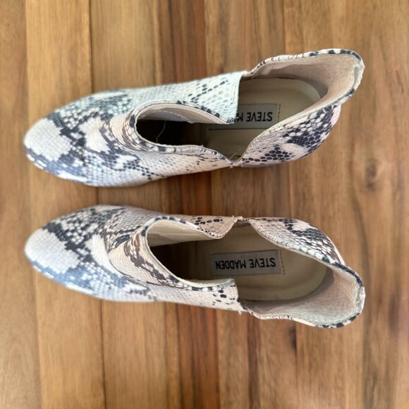 Steve Madden Snake Booties - Picture 3 of 3